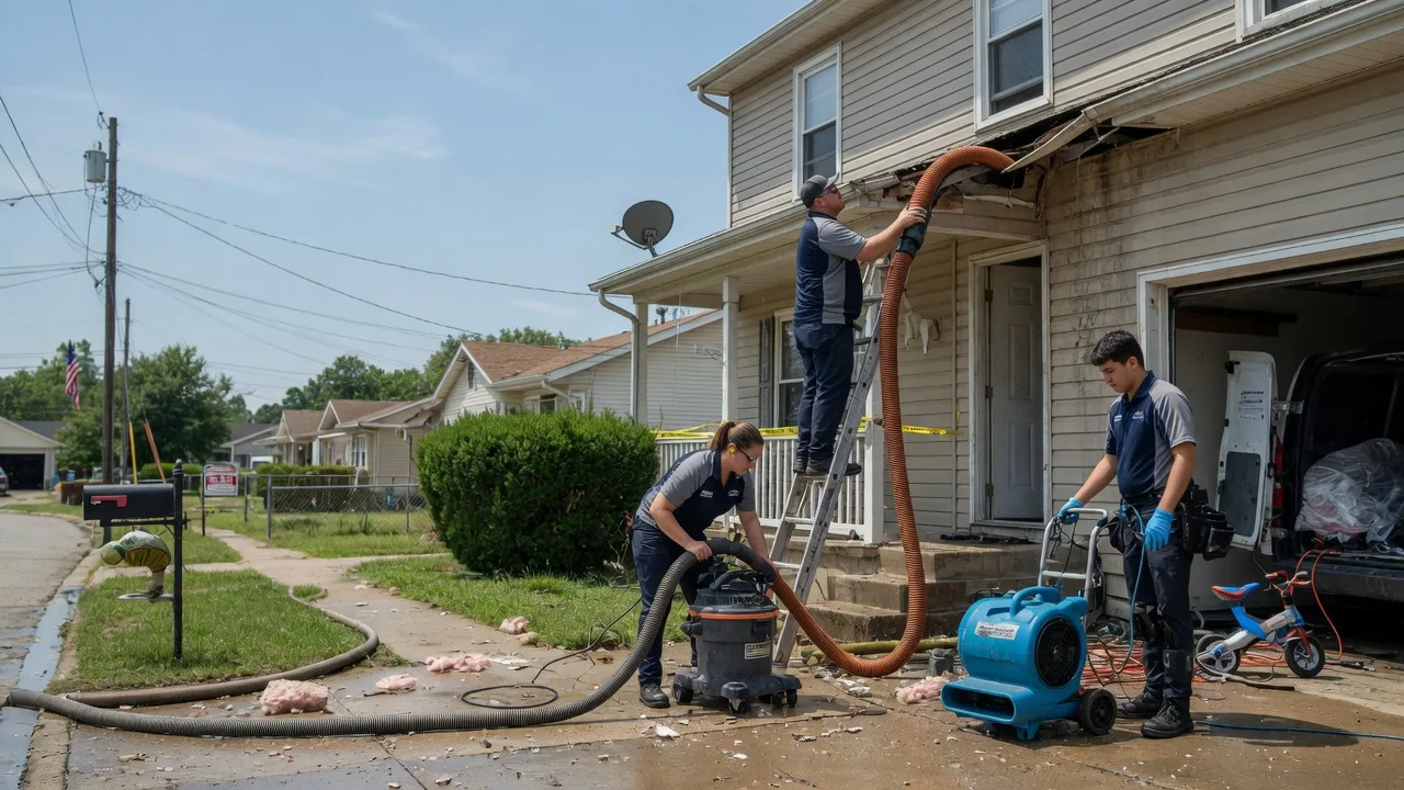 Water Damage Restoration in Pleasantville, PA near me